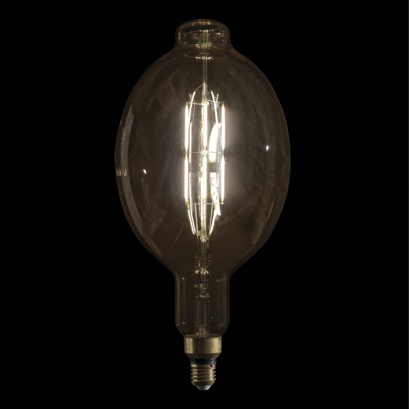 LED Filament Bulb BT180 6W    regolabile con dimmer