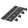 Eurotrack    Connection Strip, Black Nero (rivestimento a polvere)