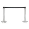 2 m Adjustable Crowd Barrier Argento