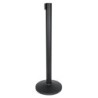 2 m Adjustable Crowd Barrier PRO Nero