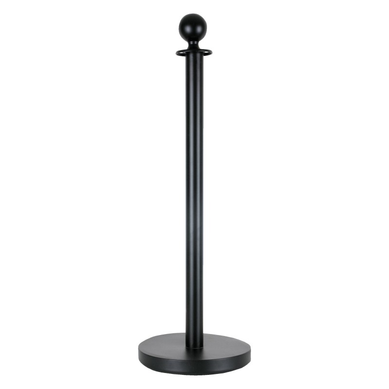 Round Top Cord Pole Nero