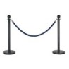 Round Top Cord Pole Nero