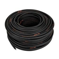 Titanex Neoprene Cable, Black rullo da 100 m 3 x 2,5 mm2