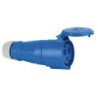 CEE Form 32 A/3  pin Socket female Alloggiamento blu