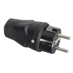 Rubber Schuko Connector...