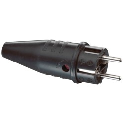 Rubber Schuko Connector...