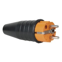 Rubber Schuko Connector...