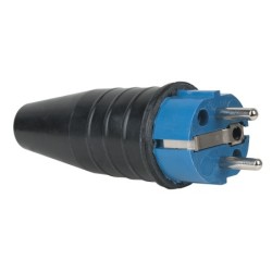 Rubber Schuko Connector...