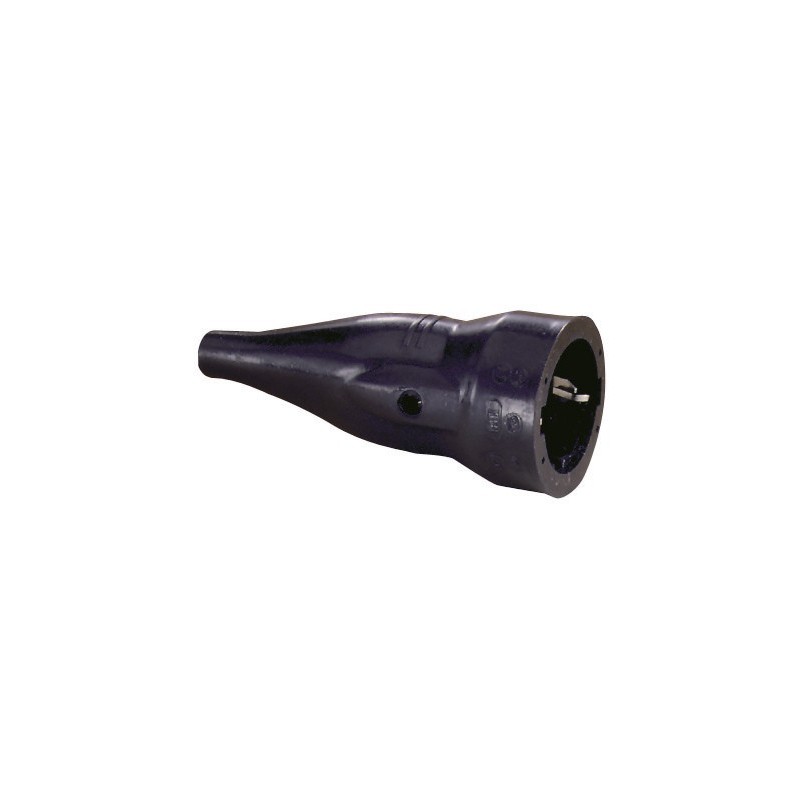 Rubber Schuko Connector Female 240 V