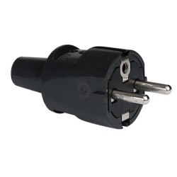 PVC Schuko Connector Male...