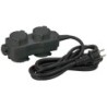 2 + 2  way IP20 Multisocket 3 x 1.5 mmÂ² Cavo di 1,5 m 3 x 1,5 mm2