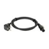 Power Cable Neutrik powerCON TRUE1 to Schuko 3 x 1.5 mmÂ² 1,5m 3x 1,5mm2