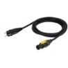 Power Cable Schuko to Neutrik powerCON TRUE1 3 x 1.5 mmÂ² 1,5 m