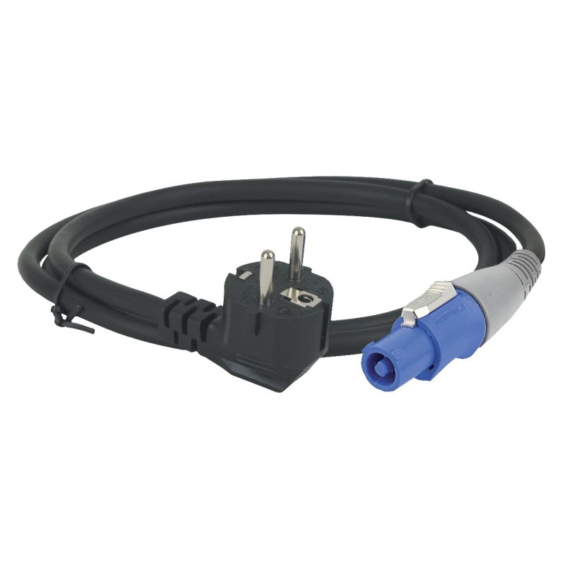 Power Cable Power Pro connector to Schuko 3 x 1.5 mmÂ² 1,5 m, 3x 1,5 mm2