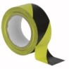 Floor  Marking Tape Nero/Giallo, 50mm / 33m