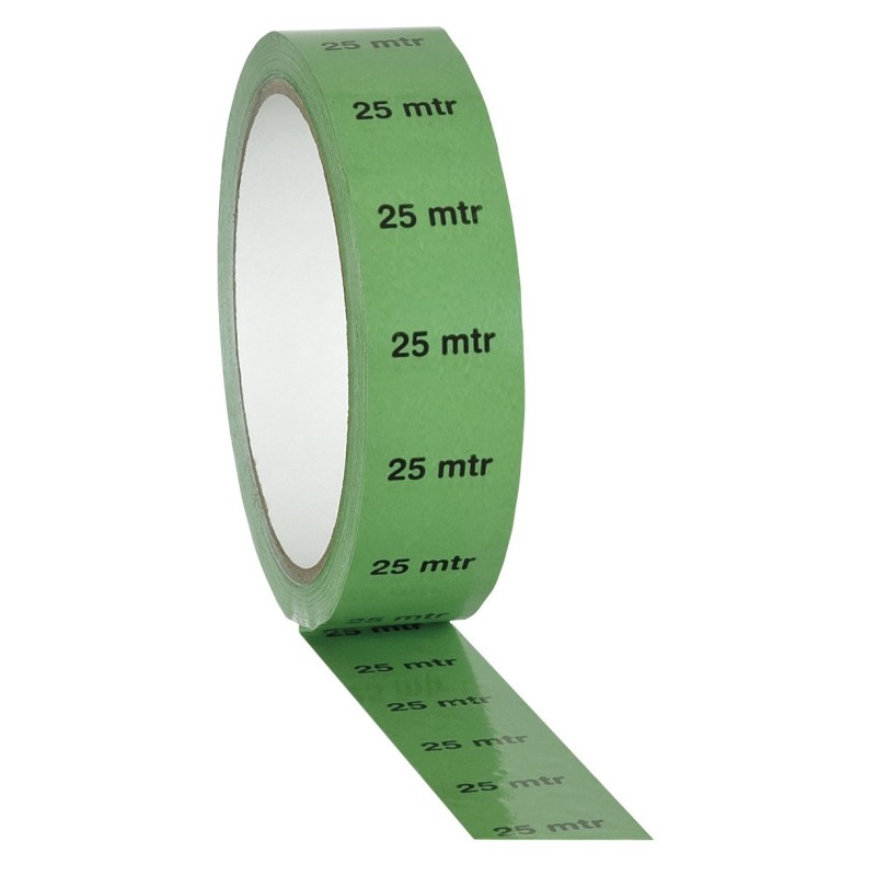 Marker / Indicator Tape indicatore "25 m", verde