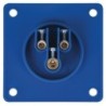 CEE 16 A/240 V    3  pin Socket male Blu, IP44