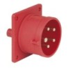 CEE 16 A/400 V 5  pin Socket male Rosso, IP44