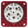 CEE 63 A/400 V 5  pin Socket female Rosso, IP67