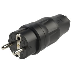 Rubber Schuko Connector...