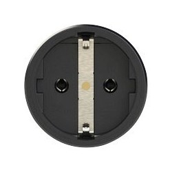 Rubber Schuko Connector Female Nero