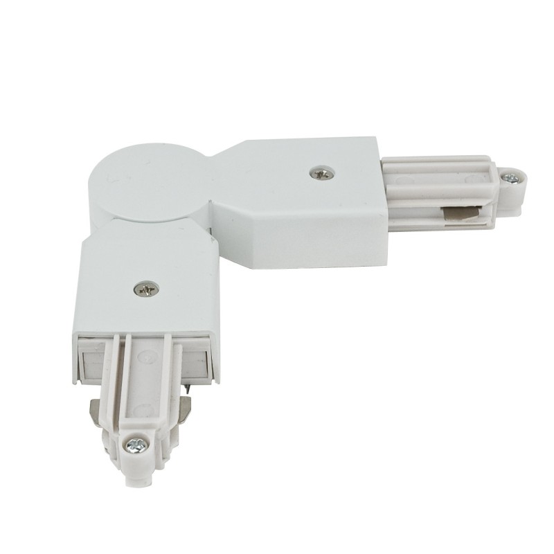 1  Phase Corner Connector Bianco    (RAL9003)