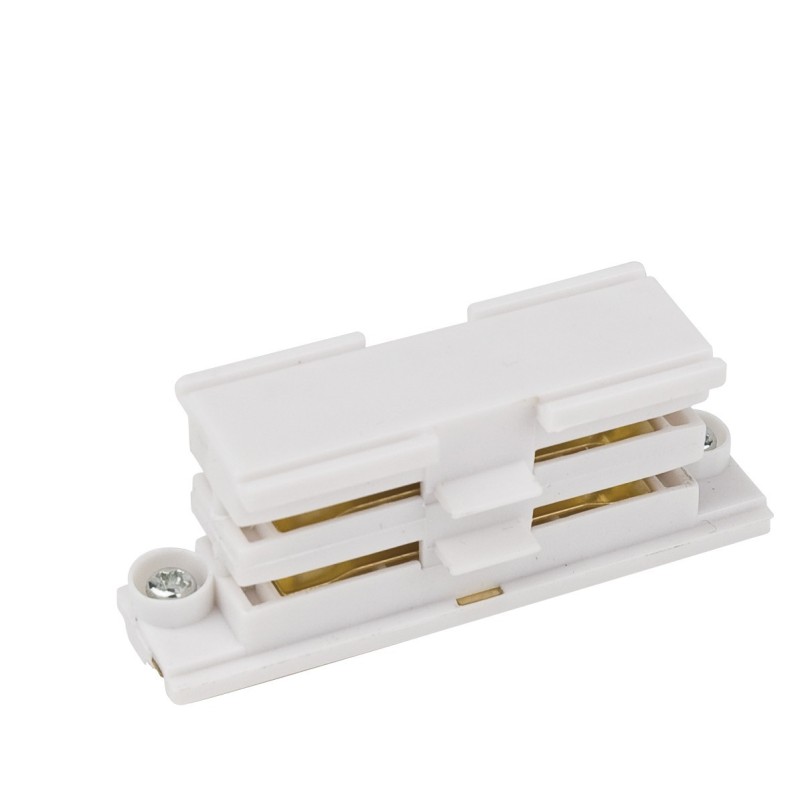 3  Phase Straight Connector Bianco (RAL9003)