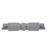 3  Phase Corner Connector Argento (RAL9006)