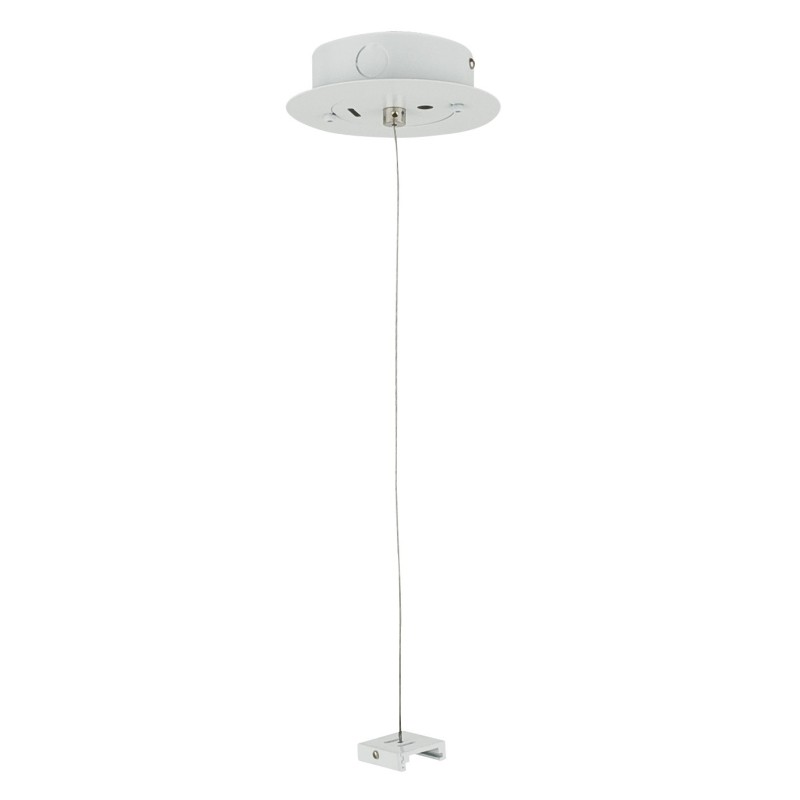 3  Phase Ceiling Suspension Kit Bianco (RAL9003)    Con cavo in acciaio max. 1500 mm