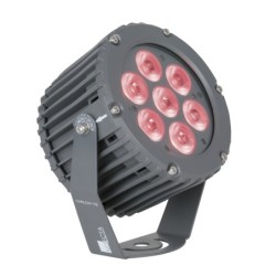 Carlow 21 RGB 7/3 Spot 7x LED RGB da 3 W per esterno