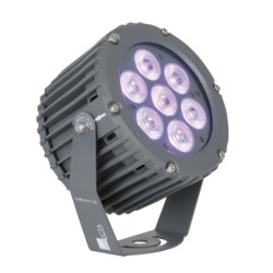 Carlow 21 RGB 7/3 Spot 7x LED RGB da 3 W per esterno