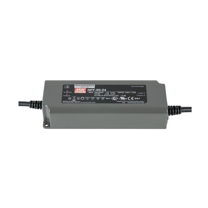 Power Supply 90 W/24 VDC MEAN WELL NPF  90  24