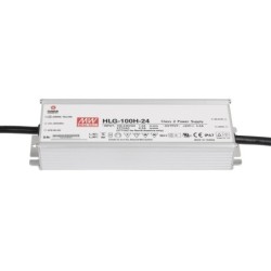 LED Power Supply 100 W/24 VDC MEAN WELL HLG  100H  24