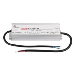 LED Power Supply 150 W/24 VDC MEAN WELL HLG  150H  24