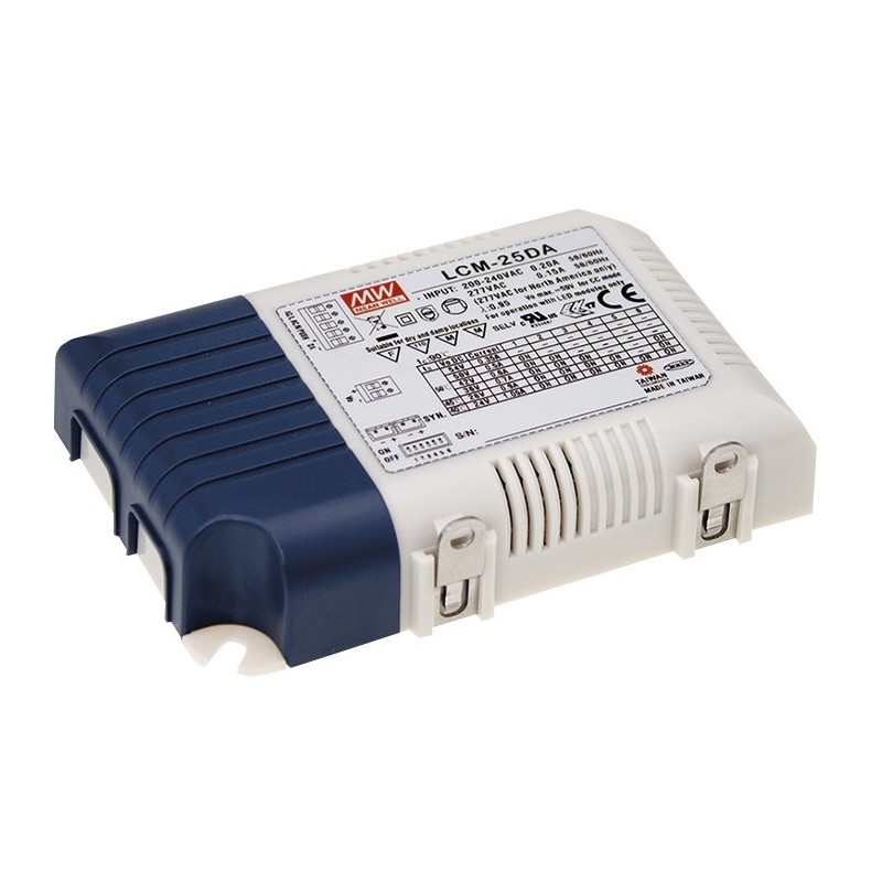 LED Driver Universal MEAN WELL LCM  25DA, 25 W