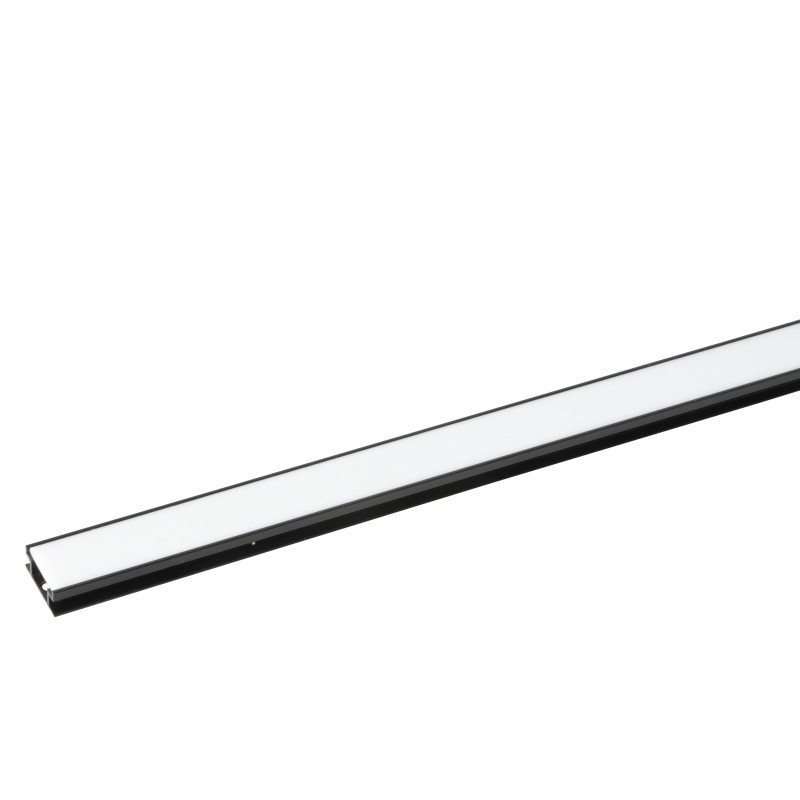 Profile Pro  Line 9 Profilo nero    per strisce LED larghe  10 mm    2 m