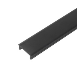 Profile Pro 1 Profilo nero da incasso    per strisce LED di larghezza  12 mm    2 m