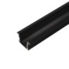 Profile Pro 17 Profilo nero alluminio    per strisce LED di larghezza  12 mm    2 m