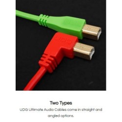 U95001RD   ULTIMATE AUDIO CABLE USB 2.0 AB RED STRAIGHT 1M