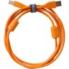 U95002OR  ULTIMATE AUDIO CABLE USB 2.0 AB ORANGE STRAIGHT 2M