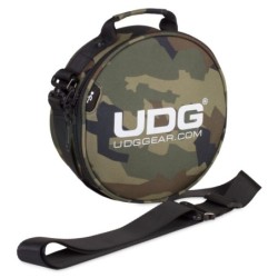 U9950BC/OR  ULTIMATE DIGI HEADPHONE BAG BLACK CAMO, ORANGE INSIDE