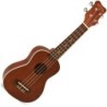 AKS UKULELE SOPRANO IN MOGANO CON BINDING.