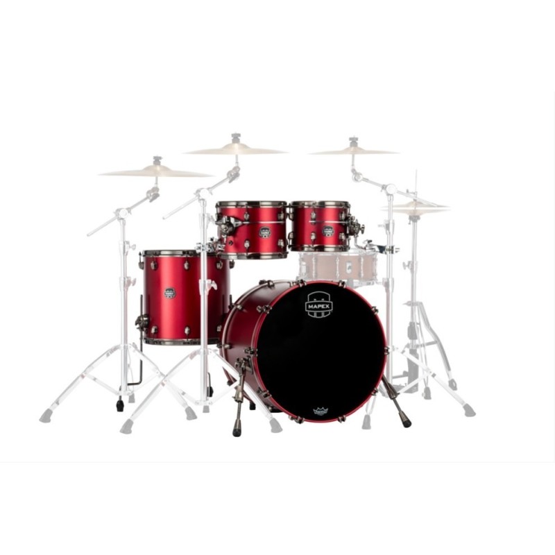 SE529XMBPA SATURN EVOLUTION MAPLE ROCK 4 PEZZI TUSCAN RED