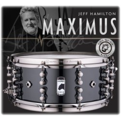 BPDLMH4600LPB RULLANTE BLACK PANTHER DESIGN LAB MAXIMUS 14X6 JEFF HAMILTON