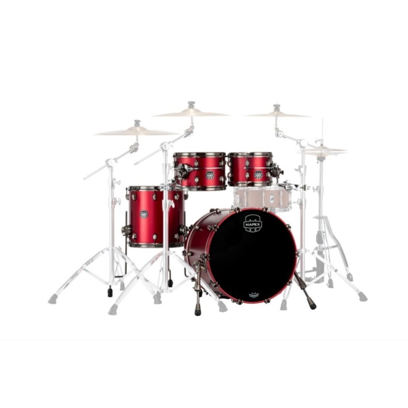 SE504XMBPA SATURN EVOLUTION MAPLE FUSION 4 PEZZI TUSCAN RED