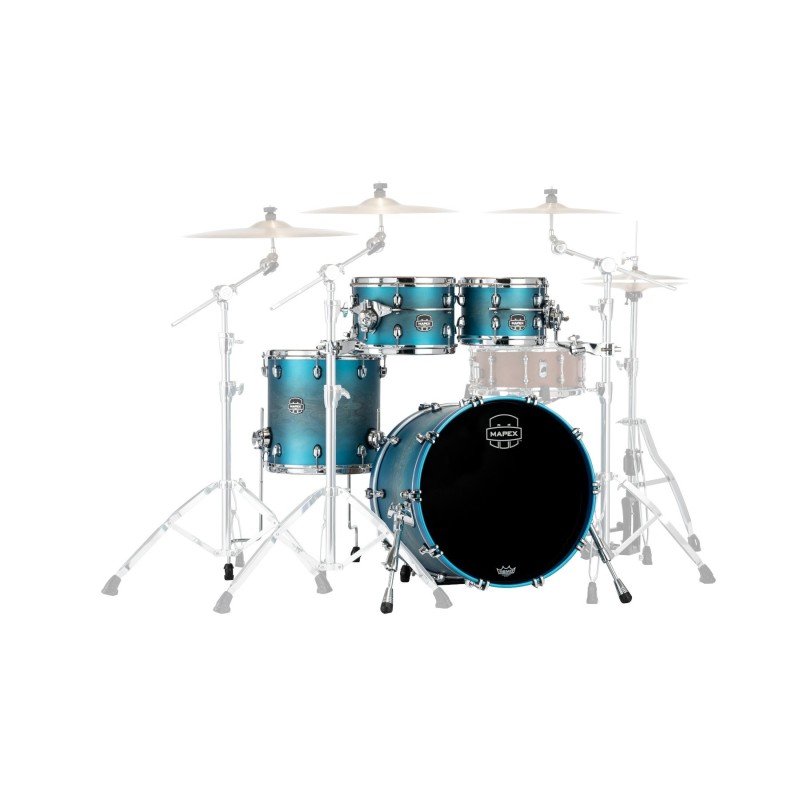 SE504XMPT SATURN EVOLUTION MAPLE FUSION 4 PEZZI EXOTIC AZURE BURST