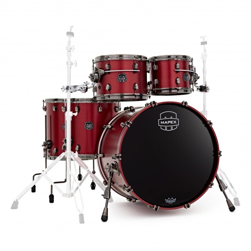 SE628XMBPA SATURN EVOLUTION MAPLE WORKHORSE 5 PEZZI TUSCAN RED