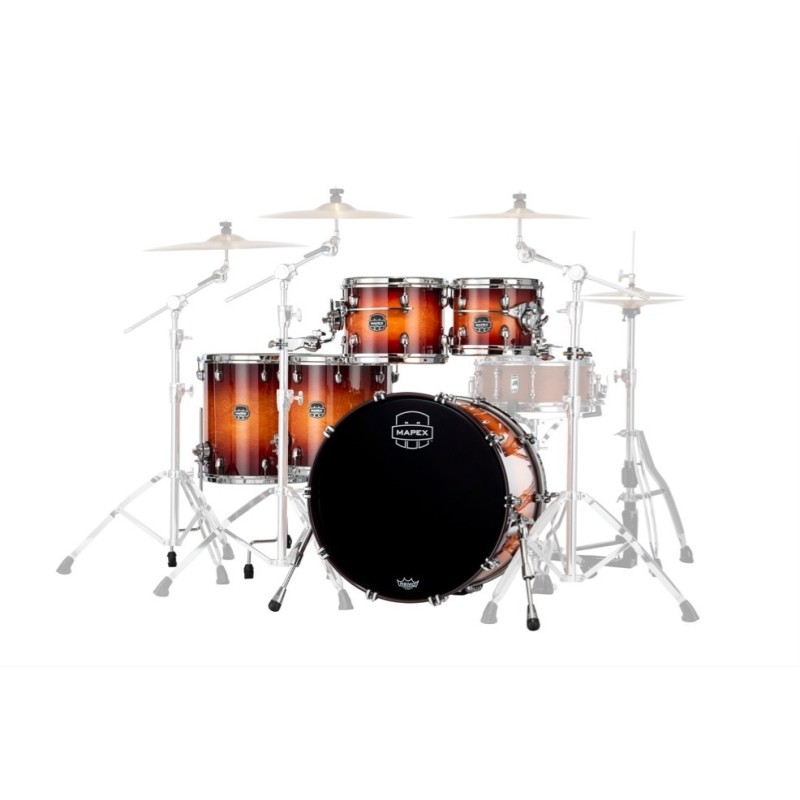 SE628XMPO SATURN EVOLUTION MAPLE WORKHORSE 5 PEZZI EXOTIC SUNBURST