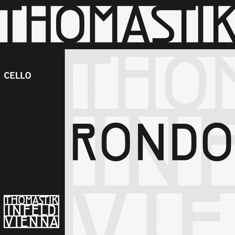 RO44 DO RONDO CELLO SPIRAL CORE, TUNSOLSTEN/CHROME WOUND