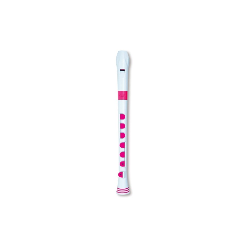 RECORDER+ DITEGGIATURA TEDESCA (BIANCO/ROSA)